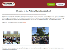 Tablet Screenshot of ankenyalumni.org